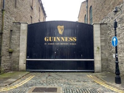 de guinness brouwerij in Dublin