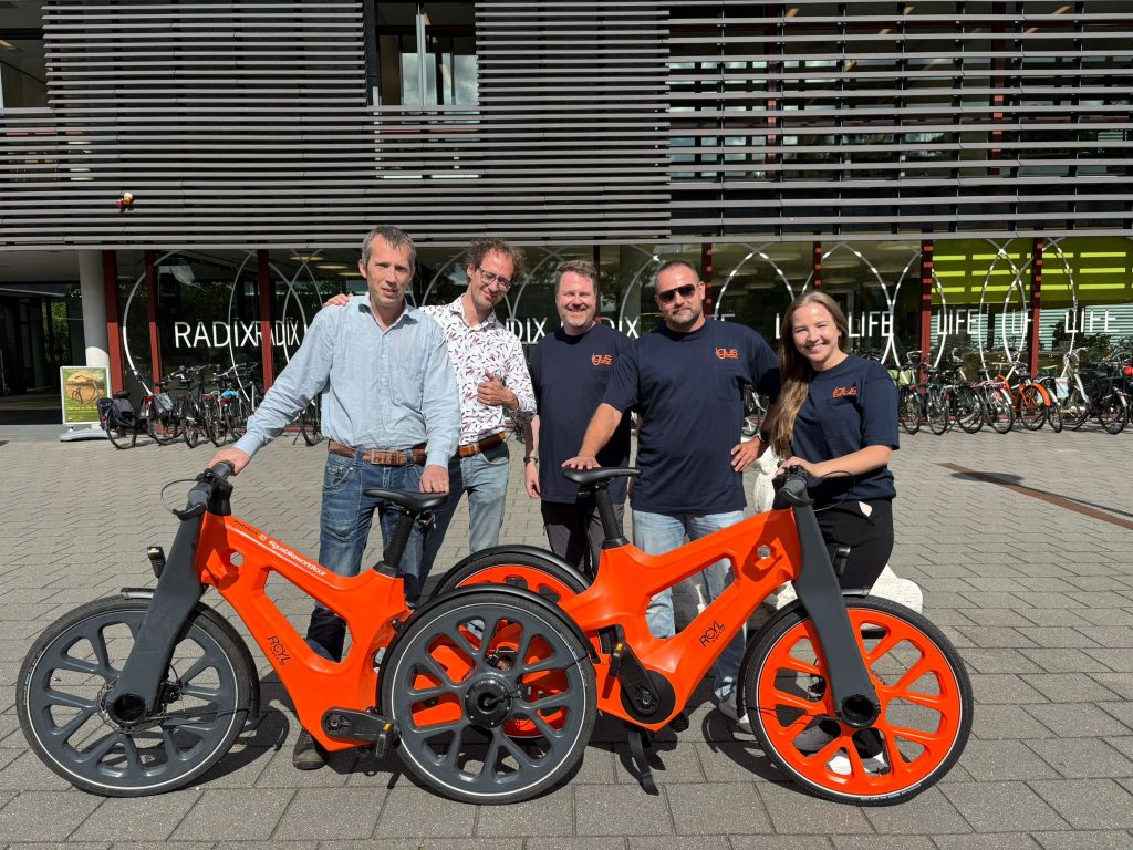 Wageningen Universiteit WUR en de igus fiets.