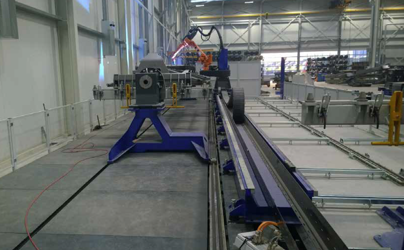 Lasrobotlijn van RobWelding